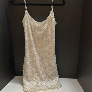 Ivory Pearl Cocktail Dress